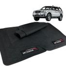 Jogo de Tapete Pajero Sport 2006 a 2011 Borracha Com Logo