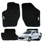 Jogo de Tapete Para Peugeot 307 Kit Automotivo 2002 2003 2004 2005 2006 a 2012 Sob Medida