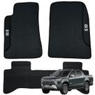 Jogo de Tapete Para S10 Cabine Dupla 2012 2013 2014 2015 2016 a 2025 Carpete de Carro