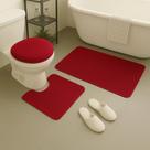 Jogo de Tapete Piso Para Banheiro Luxo 3 Peças Antiderrapante Soft Elegância para o Seu Banheiro! Jogo de Tapete Piso Para Banheiro Luxo 3 Peças Antiderrapante Soft Elegância para o Seu Banheiro!