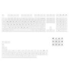 Jogo de Teclas Akko Keycap V2 - Clear Black 155 Pecas