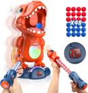 Jogo de Tiro com Dinossauro Móvel Toy EagleStone - Pistola com Bomba de Ar Jogo de Tiro com Dinossauro Móvel Toy EagleStone - Pistola com Bomba de Ar