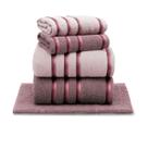 Jogo de Toalha Banhão Gigante 5 Peças Classic 100% Algodão Premium Gramatura 390 Cor:Orquídea/Rosa Gelado Jogo de Toalha Banhão Gigante 5 Peças Classic 100% Algodão Premium Gramatura 390 Cor:Orquídea/Rosa Gelado