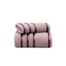Jogo de Toalha Banho e Rosto 2 Peças Classic 100% Algodão Premium Cor:Rosa Gelado