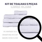 Jogo de Toalha Completo 5 Pçs de Banho, Rosto e Piso Class Nude 800CLASS003