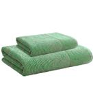 Jogo De Toalha De Banho E Rosto Performace Zero Twist Verde Corttex Jogo De Toalha De Banho E Rosto Performace Zero Twist Verde Corttex
