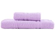 Jogo de Toalhas de Banho e Rosto Dohler 100% Algodão Paris Lilás 2 Peças
