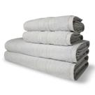 Jogo De Toalhas Lisboa 4 Pçs - 2 Banho E 2 Rosto 430g/m² 100% Algodão Branco