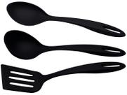 Jogo De Utensílios Ability Em Nylon Preto 3 Peças - Tramontina 25199011 Jogo De Utensílios Ability Em Nylon Preto 3 Peças - Tramontina 25199011
