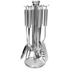 Jogo De Utensílios As7a2 7 Peças De Aço Inox Mimo Style