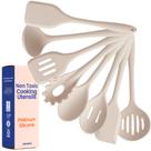 Jogo de Utensílios de Cozinha Ziruma 8 Peças em Silicone com Núcleo de Aço Inoxidável