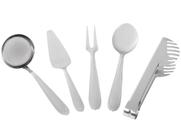 Jogo de Utensílios Inox 5 Peças - Tramontina Utility Jogo de Utensílios Inox 5 Peças - Tramontina Utility