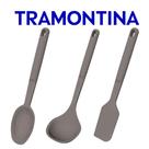 Jogo De Utensílios Tramontina Softta Em Silicone 3 Peças Colher de Servir Concha Espátula