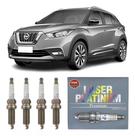Jogo de velas de Ignição Original Ngk Lzkar6ap-11d Nissan Kicks 1.6 16v de 2018 a 2023 Jogo de velas de Ignição Original Ngk Lzkar6ap-11d Nissan Kicks 1.6 16v de 2018 a 2023
