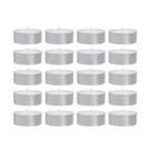 Jogo de Velas Essencial Rechaud Branco 1x3cm 20 Peças -Home Style