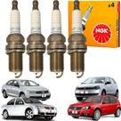 Jogo De Velas Iridium Original Ngk Volkswagen Bora Golf Jetta Polo 2.0 2.0 8v 2008 2009 2010 2011 2012 2013 2014 2015...