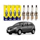 Jogo De Velas Magneti Marelli Polo 1.6 8v 2007 A 2011