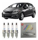 Jogo De Velas Original Ngk Iridium Honda New Fit 1.4 1.5 16v 2009 A 2014 Flex Izfr6k13dn Jogo De Velas Original Ngk Iridium Honda New Fit 1.4 1.5 16v 2009 A 2014 Flex Izfr6k13dn