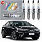 Jogo de Velas Original NGK Iridium Toyota Corolla 1.8 e 2.0 de 2015 a 2020