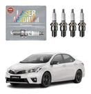 Jogo de Velas Original NGK Iridium Toyota Corolla 1.8 e 2.0 de 2015 a 2020