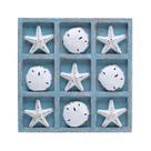 Jogo de viagem de tabuleiro Tic Tac Toe Wood NIKKY HOME Beach Decor
