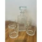 Jogo de Wisky - 01 Garrafa 880 ml +04 copos 333 ml