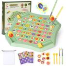 Jogo de xadrez com memória Gencokok 54PCS Fruit Flip Chess para crianças e adultos