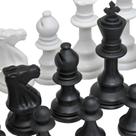 Jogo de Xadrez em Plástico Injetado Rei de 9,3 cm Cód 0280