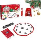 Jogo de xadrez magnético de Natal, 20 unidades para 1-4 jogadores