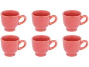 Jogo de Xícaras de Café 100ml Hauskraft Reactive Glaze 6 Peças