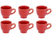 Jogo de Xícaras de Café 100ml Hauskraft Reactive Glaze 6 Peças