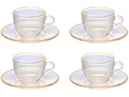 Jogo de Xícaras de Café 85ml Hauskraft Matte 4 Peças