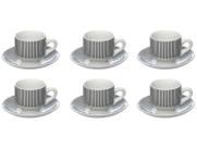 Jogo de Xícaras de Café 90ml Hauskraft Lisboa 6 Peças