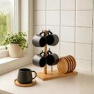 Jogo de Xícaras de Café com Suporte Hauskraft Oásis