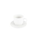 Jogo de xícaras de chá porcelana Wolff Grace 250ml 4 peças branco Jogo de xícaras de chá porcelana Wolff Grace 250ml 4 peças branco