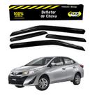 Jogo Defletor Calha Chuva Yaris Sedan 1.3 1.5 2018 A 2021