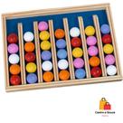 Jogo Desafio da Bolinha Passatempo Divertido, Jogo de Habilidade e Concentração, Educativo e Legal