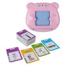 Jogo Didático Baby Aprendendo Espanhol e Inglês Com 112 Cartãos Art Baby
