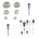 Jogo Disco Serra e Pontas Montadas Acessorios Micro Retifica Jogo Disco Serra e Pontas Montadas Acessorios Micro Retifica