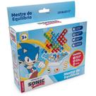 Jogo Diverso Sonic Mestre do Equilíbrio com Peças, Cartas e Suporte