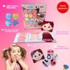 Jogo Divertido Rotina da Menina Autocuidado Infantil em MDF