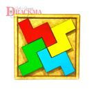 Jogo do Z Educativo feito em MDF