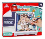 Jogo Doctor Brinq Brinquedo Operação Cirurgia Interativo Polibrinq