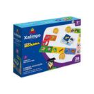 Jogo domino associacao de ideias madeira 28 pecas xalingo minha escolinha