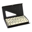 Jogo Dominó Estojo Preto Com 28 Peças Número 7 48x24x7mm - Art Game