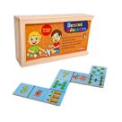 Jogo Dominó Quantidades e Números 28 peças Infantil Escolar Pedagógico Brinquedos Educativos Carimbras Criança 3 anos Jogo Dominó Quantidades e Números 28 peças Infantil Escolar Pedagógico Brinquedos Educativos Carimbras Criança 3 anos