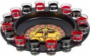 Jogo drinking roulette set 16 copos - Golden Maya