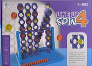 Jogo educativo alinha 4 conecte o giro