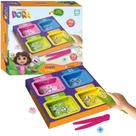 Jogo Educativo Cores e Potes Dora Aventureira Nig Brinquedos