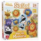 Jogo Educativo De Madeira Memória Safari - Brincadeira de Cr